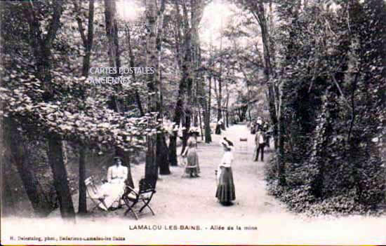 Cartes postales anciennes > CARTES POSTALES > carte postale ancienne > cartes-postales-ancienne.com Occitanie Herault Lamalou Les Bains