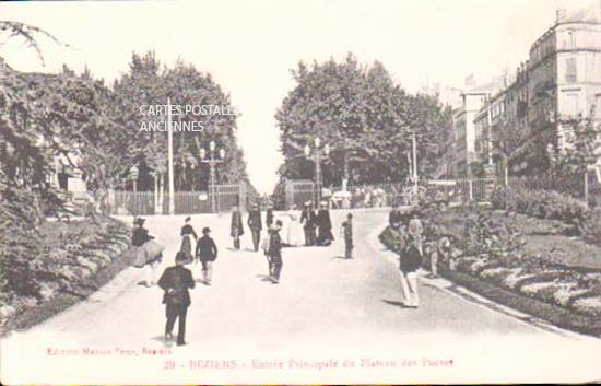 Cartes postales anciennes > CARTES POSTALES > carte postale ancienne > cartes-postales-ancienne.com Occitanie Herault Beziers