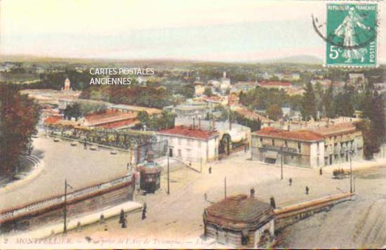 Cartes postales anciennes > CARTES POSTALES > carte postale ancienne > cartes-postales-ancienne.com Occitanie Herault Montpellier