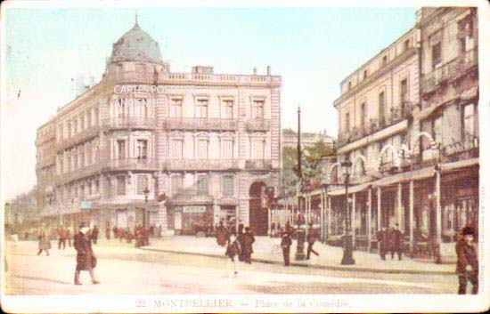 Cartes postales anciennes > CARTES POSTALES > carte postale ancienne > cartes-postales-ancienne.com Occitanie Herault Montpellier