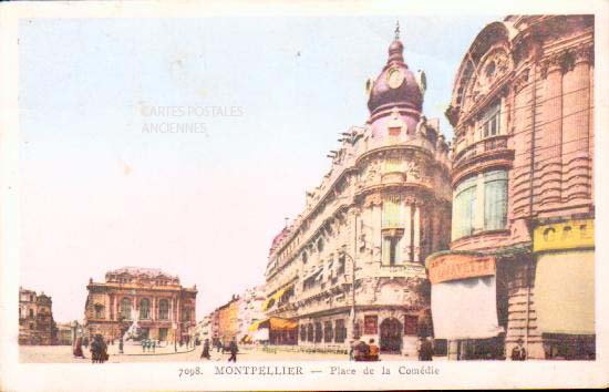 Cartes postales anciennes > CARTES POSTALES > carte postale ancienne > cartes-postales-ancienne.com Occitanie Herault Montpellier