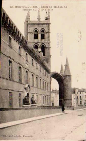 Cartes postales anciennes > CARTES POSTALES > carte postale ancienne > cartes-postales-ancienne.com Occitanie Herault Montpellier