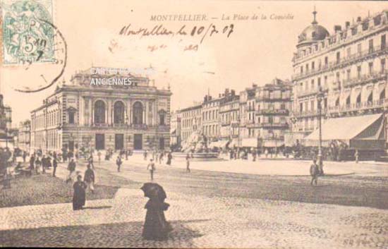 Cartes postales anciennes > CARTES POSTALES > carte postale ancienne > cartes-postales-ancienne.com Occitanie Herault Montpellier