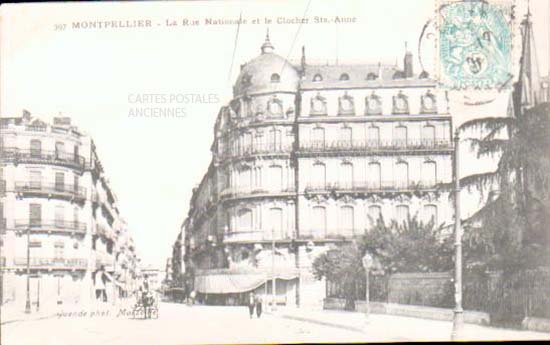 Cartes postales anciennes > CARTES POSTALES > carte postale ancienne > cartes-postales-ancienne.com Occitanie Herault Montpellier