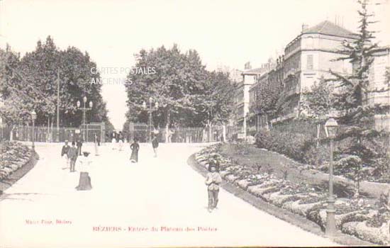 Cartes postales anciennes > CARTES POSTALES > carte postale ancienne > cartes-postales-ancienne.com Occitanie Herault Beziers