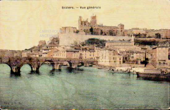 Cartes postales anciennes > CARTES POSTALES > carte postale ancienne > cartes-postales-ancienne.com Occitanie Herault Beziers