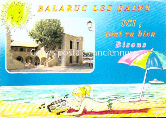 Cartes postales anciennes > CARTES POSTALES > carte postale ancienne > cartes-postales-ancienne.com Herault 34 Balaruc Les Bains