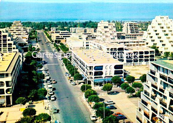 Cartes postales anciennes > CARTES POSTALES > carte postale ancienne > cartes-postales-ancienne.com Occitanie La Grande Motte