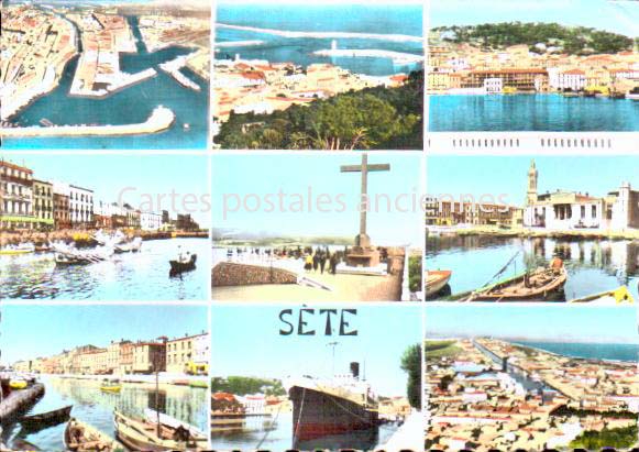 Cartes postales anciennes > CARTES POSTALES > carte postale ancienne > cartes-postales-ancienne.com Herault 34 Sete