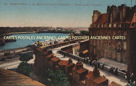 Cartes postales anciennes > CARTES POSTALES > carte postale ancienne > cartes-postales-ancienne.com Bretagne Ille et vilaine Saint Malo