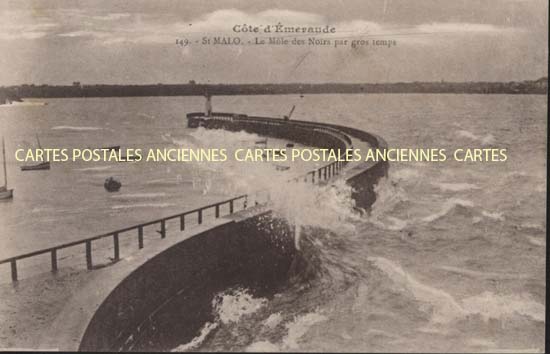 Cartes postales anciennes > CARTES POSTALES > carte postale ancienne > cartes-postales-ancienne.com Bretagne Ille et vilaine Saint Malo