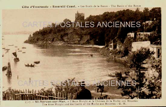 Cartes postales anciennes > CARTES POSTALES > carte postale ancienne > cartes-postales-ancienne.com Bretagne Ille et vilaine Saint Servan Sur Mer