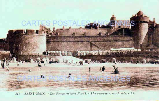 Cartes postales anciennes > CARTES POSTALES > carte postale ancienne > cartes-postales-ancienne.com Bretagne Ille et vilaine Saint Malo