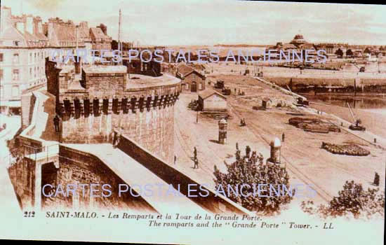 Cartes postales anciennes > CARTES POSTALES > carte postale ancienne > cartes-postales-ancienne.com Bretagne Ille et vilaine Saint Malo