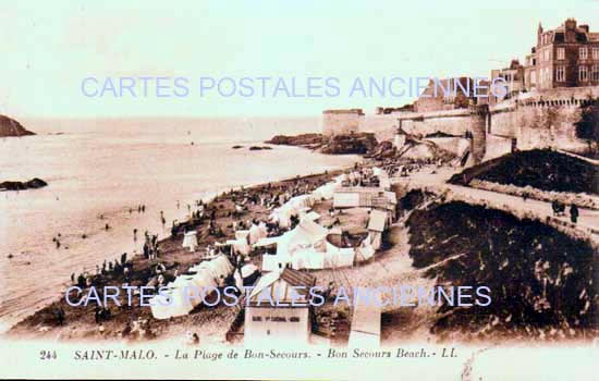 Cartes postales anciennes > CARTES POSTALES > carte postale ancienne > cartes-postales-ancienne.com Bretagne Ille et vilaine Saint Malo