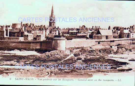 Cartes postales anciennes > CARTES POSTALES > carte postale ancienne > cartes-postales-ancienne.com Bretagne Ille et vilaine Saint Malo