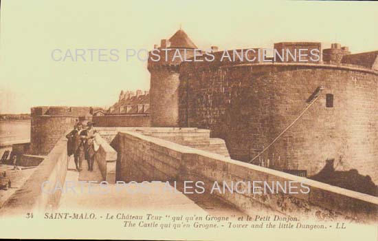 Cartes postales anciennes > CARTES POSTALES > carte postale ancienne > cartes-postales-ancienne.com Bretagne Ille et vilaine Saint Malo