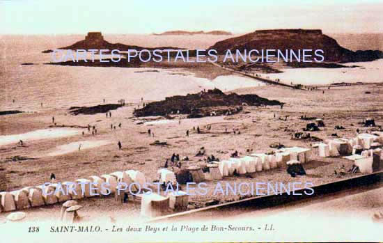 Cartes postales anciennes > CARTES POSTALES > carte postale ancienne > cartes-postales-ancienne.com Bretagne Ille et vilaine Saint Malo