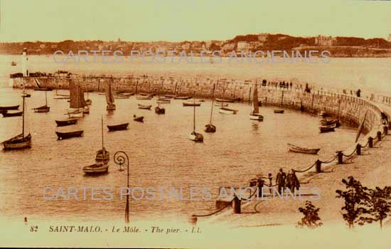 Cartes postales anciennes > CARTES POSTALES > carte postale ancienne > cartes-postales-ancienne.com Bretagne Ille et vilaine Saint Malo