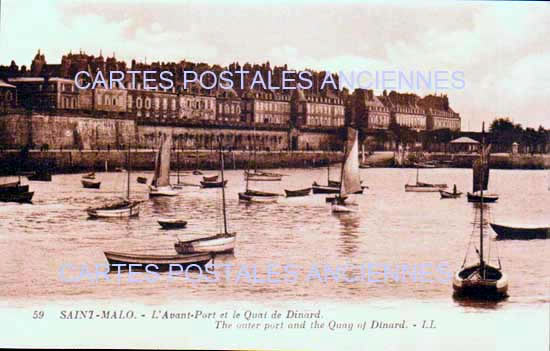 Cartes postales anciennes > CARTES POSTALES > carte postale ancienne > cartes-postales-ancienne.com Bretagne Ille et vilaine Saint Malo