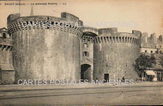 Cartes postales anciennes > CARTES POSTALES > carte postale ancienne > cartes-postales-ancienne.com Bretagne Ille et vilaine Saint Malo