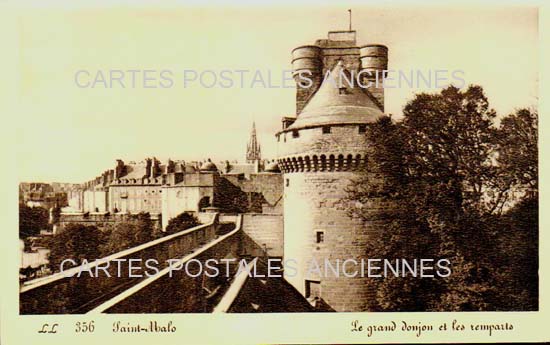 Cartes postales anciennes > CARTES POSTALES > carte postale ancienne > cartes-postales-ancienne.com Bretagne Ille et vilaine Saint Malo