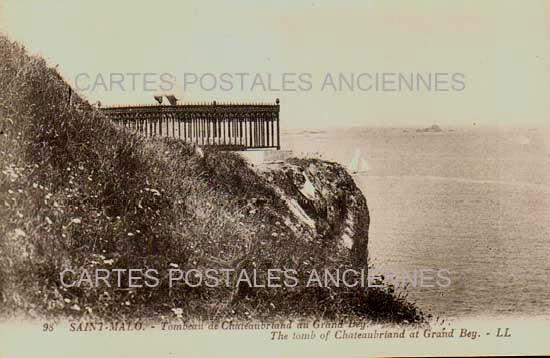 Cartes postales anciennes > CARTES POSTALES > carte postale ancienne > cartes-postales-ancienne.com Bretagne Ille et vilaine Saint Malo