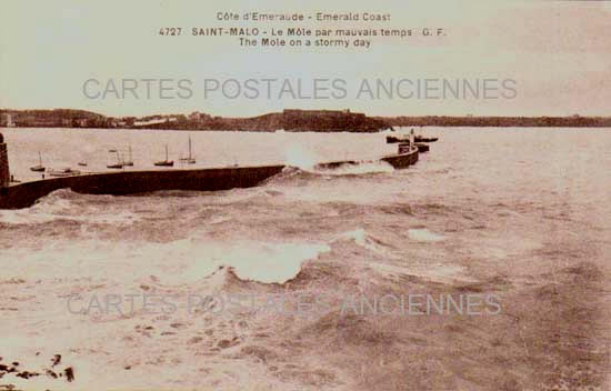 Cartes postales anciennes > CARTES POSTALES > carte postale ancienne > cartes-postales-ancienne.com Bretagne Ille et vilaine Saint Malo