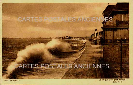 Cartes postales anciennes > CARTES POSTALES > carte postale ancienne > cartes-postales-ancienne.com Bretagne Ille et vilaine Saint Malo