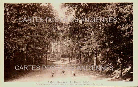 Cartes postales anciennes > CARTES POSTALES > carte postale ancienne > cartes-postales-ancienne.com Bretagne Ille et vilaine Rennes