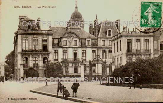 Cartes postales anciennes > CARTES POSTALES > carte postale ancienne > cartes-postales-ancienne.com Bretagne Ille et vilaine Rennes