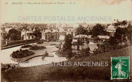 Cartes postales anciennes > CARTES POSTALES > carte postale ancienne > cartes-postales-ancienne.com Bretagne Ille et vilaine Rennes