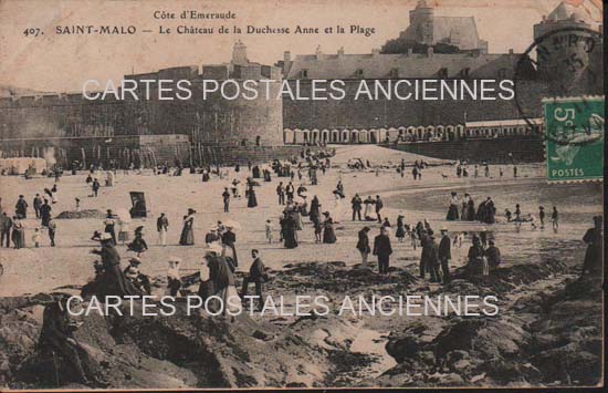 Cartes postales anciennes > CARTES POSTALES > carte postale ancienne > cartes-postales-ancienne.com Bretagne Ille et vilaine Saint Malo