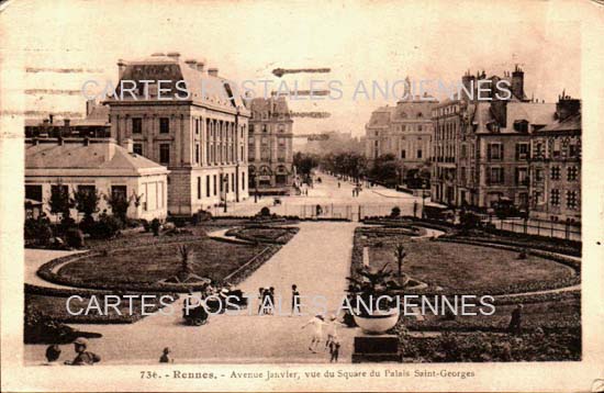 Cartes postales anciennes > CARTES POSTALES > carte postale ancienne > cartes-postales-ancienne.com Bretagne Ille et vilaine Rennes