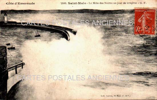 Cartes postales anciennes > CARTES POSTALES > carte postale ancienne > cartes-postales-ancienne.com Bretagne Ille et vilaine Saint Malo