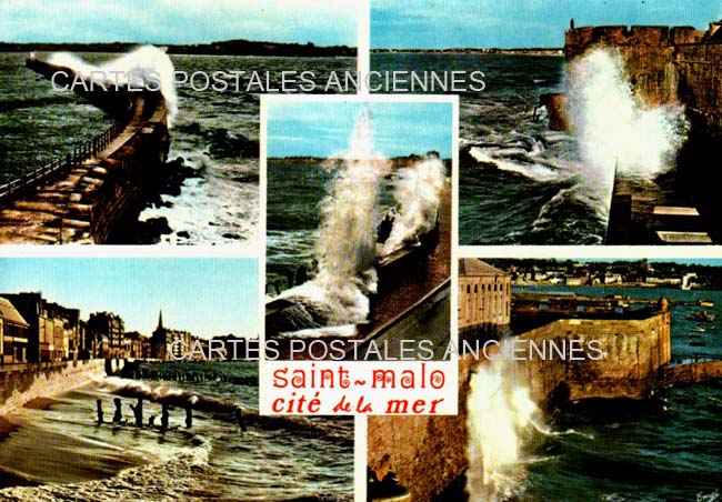 Cartes postales anciennes > CARTES POSTALES > carte postale ancienne > cartes-postales-ancienne.com Bretagne Ille et vilaine Saint Malo