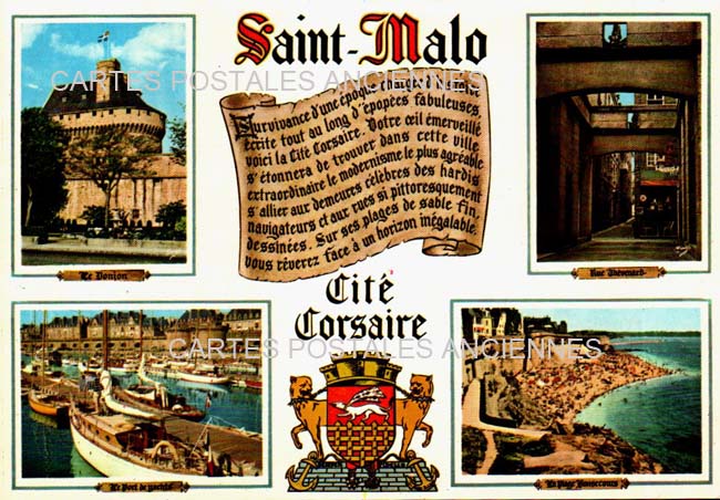 Cartes postales anciennes > CARTES POSTALES > carte postale ancienne > cartes-postales-ancienne.com Bretagne Ille et vilaine Saint Malo