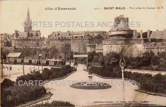 Cartes postales anciennes > CARTES POSTALES > carte postale ancienne > cartes-postales-ancienne.com Bretagne Ille et vilaine Saint Malo