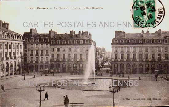 Cartes postales anciennes > CARTES POSTALES > carte postale ancienne > cartes-postales-ancienne.com Bretagne Ille et vilaine Rennes