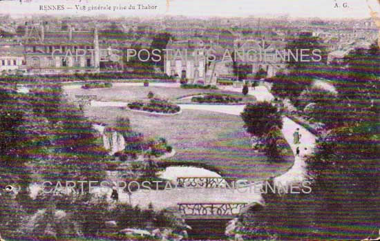 Cartes postales anciennes > CARTES POSTALES > carte postale ancienne > cartes-postales-ancienne.com Bretagne Ille et vilaine Rennes