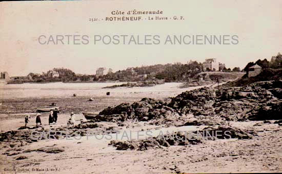 Cartes postales anciennes > CARTES POSTALES > carte postale ancienne > cartes-postales-ancienne.com Bretagne Ille et vilaine Rotheneuf