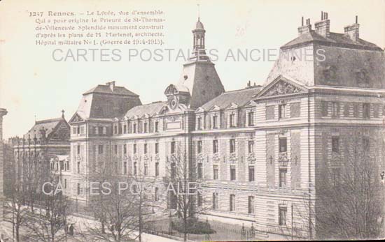 Cartes postales anciennes > CARTES POSTALES > carte postale ancienne > cartes-postales-ancienne.com Bretagne Ille et vilaine Rennes