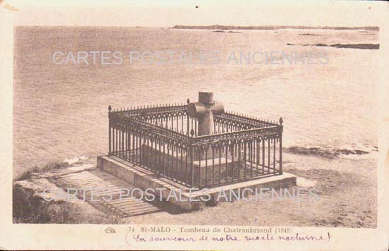 Cartes postales anciennes > CARTES POSTALES > carte postale ancienne > cartes-postales-ancienne.com Bretagne Ille et vilaine Saint Malo