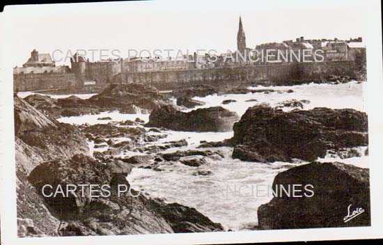 Cartes postales anciennes > CARTES POSTALES > carte postale ancienne > cartes-postales-ancienne.com Bretagne Ille et vilaine Saint Malo