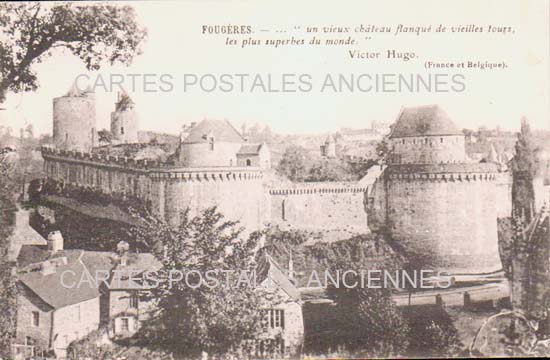 Cartes postales anciennes > CARTES POSTALES > carte postale ancienne > cartes-postales-ancienne.com Bretagne Ille et vilaine Fougeres