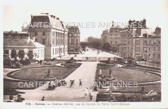 Cartes postales anciennes > CARTES POSTALES > carte postale ancienne > cartes-postales-ancienne.com Bretagne Ille et vilaine Rennes