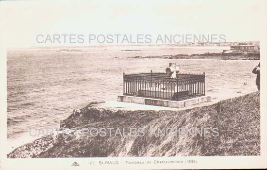 Cartes postales anciennes > CARTES POSTALES > carte postale ancienne > cartes-postales-ancienne.com Bretagne Ille et vilaine Saint Malo