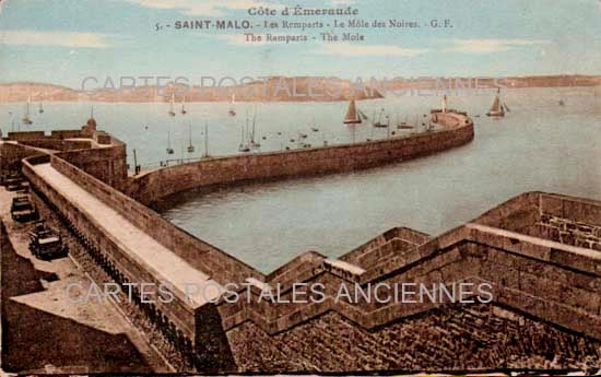 Cartes postales anciennes > CARTES POSTALES > carte postale ancienne > cartes-postales-ancienne.com Bretagne Ille et vilaine Saint Malo