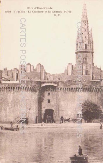 Cartes postales anciennes > CARTES POSTALES > carte postale ancienne > cartes-postales-ancienne.com Bretagne Ille et vilaine Saint Malo