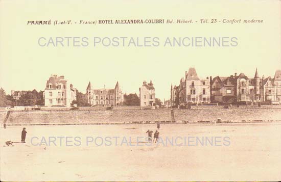 Cartes postales anciennes > CARTES POSTALES > carte postale ancienne > cartes-postales-ancienne.com Bretagne Ille et vilaine Parame